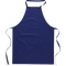 Cotton Kitchen Apron_BLUE_front