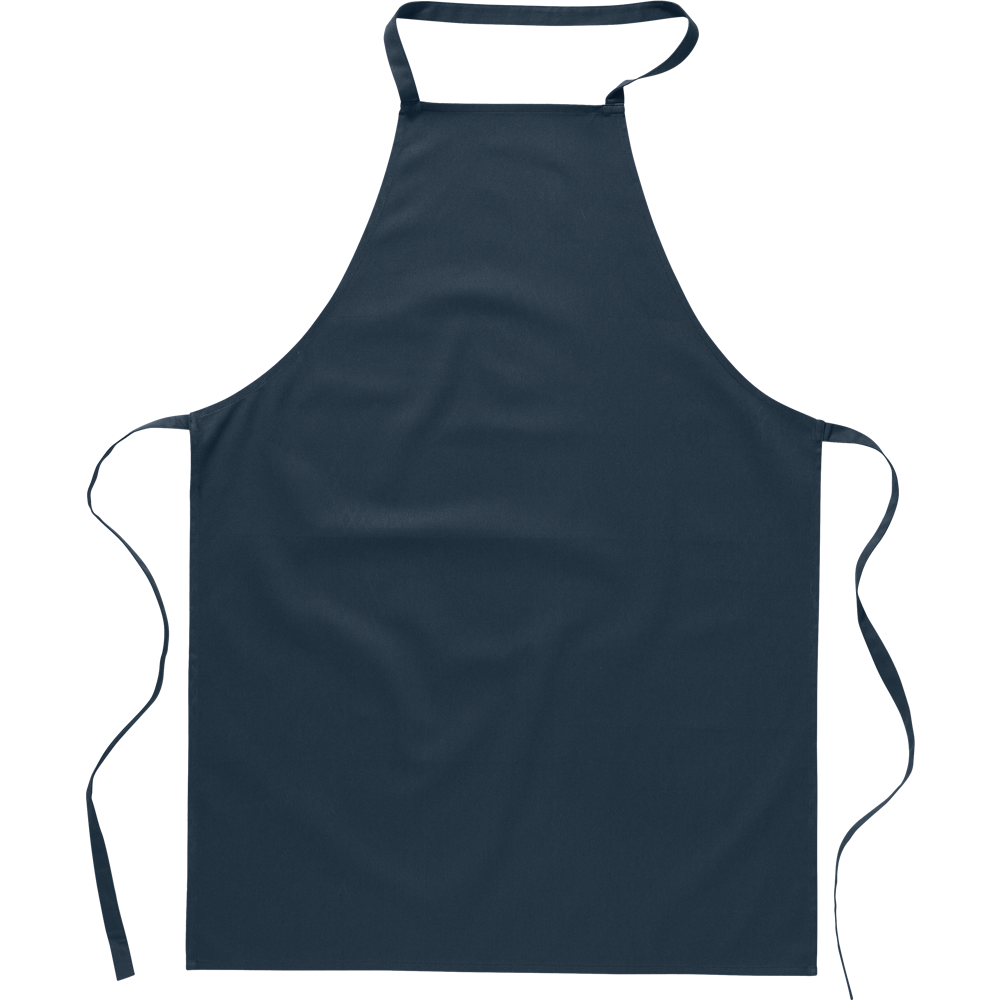 Cotton Kitchen Apron_FRENCH NAVY_front
