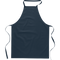 Cotton Kitchen Apron_FRENCH NAVY_front