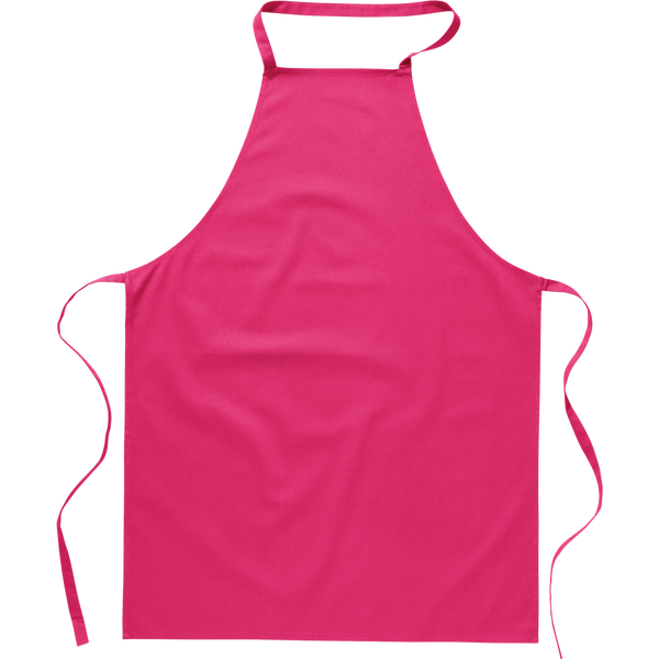 Cotton Kitchen Apron_FUCHSIA_front