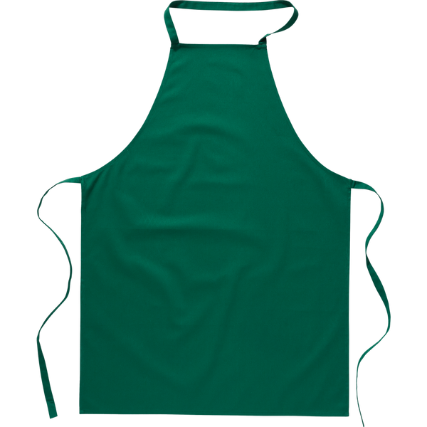 Cotton Kitchen Apron_GREEN_front