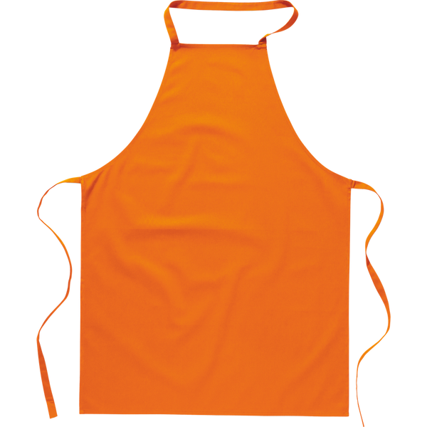 Cotton Kitchen Apron_ORANGE_front