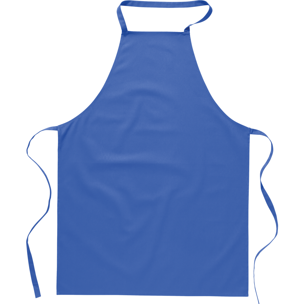 Cotton Kitchen Apron_ROYAL BLUE_front