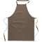 Cotton Kitchen Apron_TAUPE_front