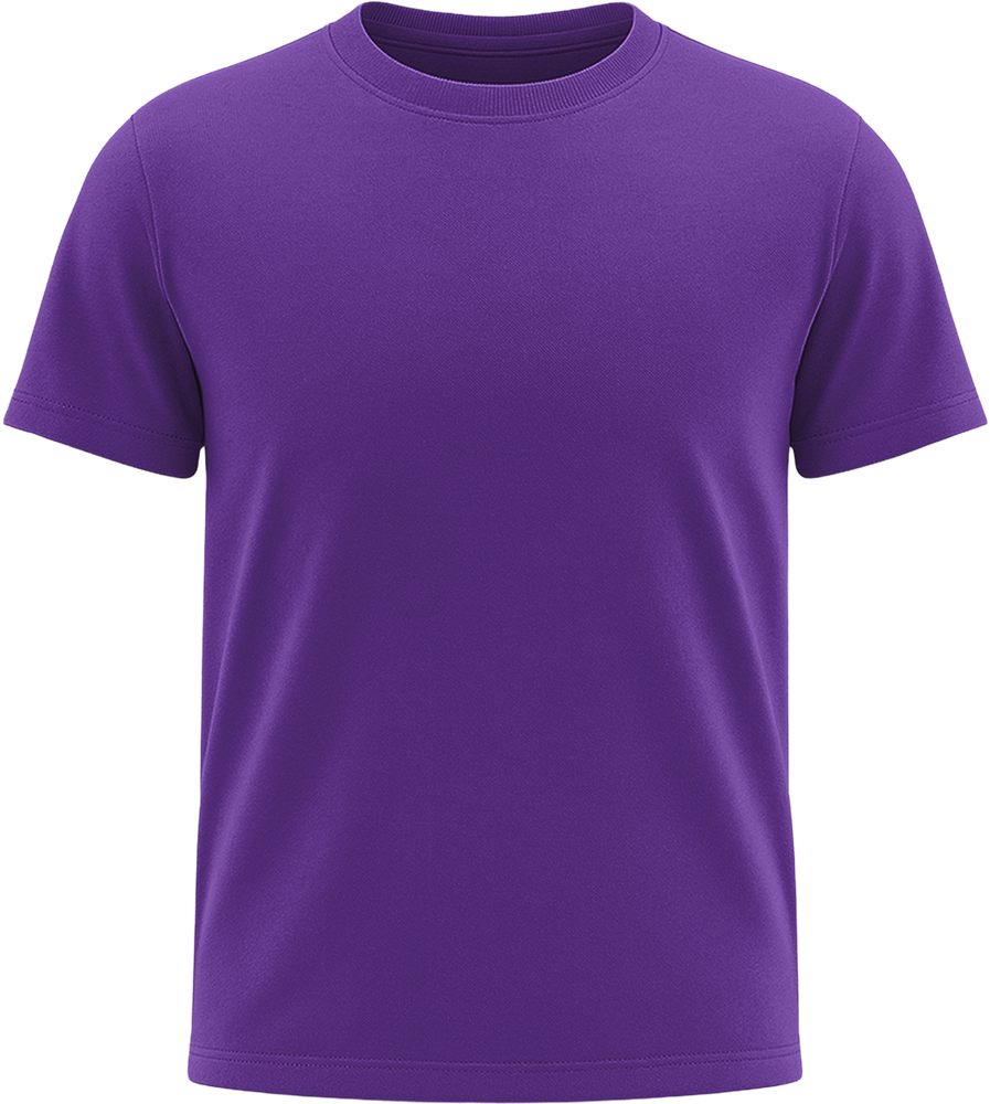 Premium kids t-shirt_DARK PURPLE_front