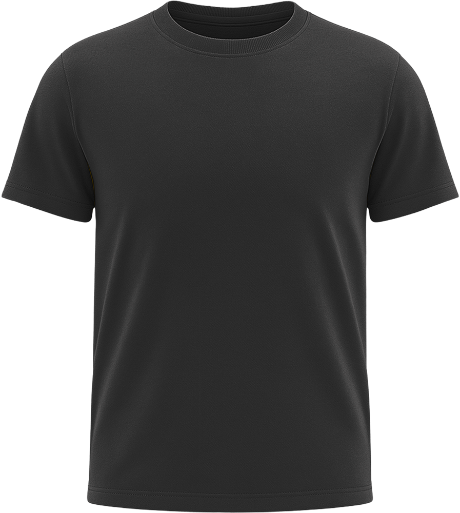 Premium kids t-shirt_DEEP BLACK_front