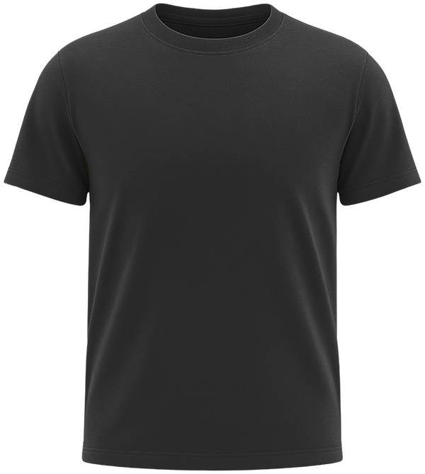 Premium kids t-shirt_DEEP BLACK_front