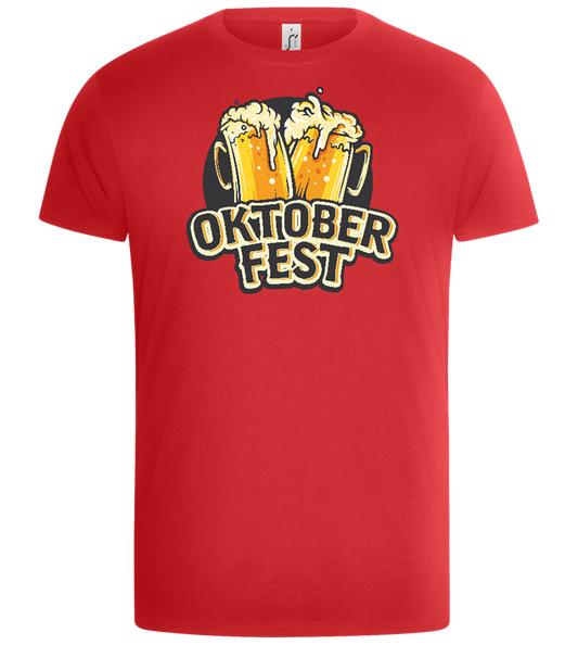 Oktoberfest Beers Design - Basic Unisex T-Shirt_RED_front