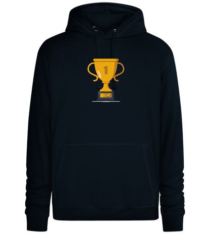 #1 Grandpa Design - Premium unisex hoodie_BLACK_front