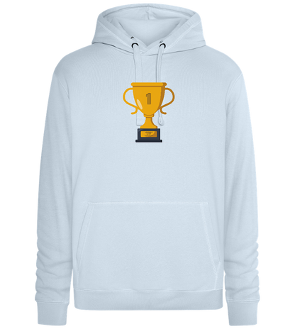 #1 Grandpa Design - Premium unisex hoodie_CREAMY BLUE_front