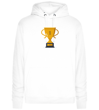 #1 Grandpa Design - Premium unisex hoodie_WHITE_front