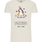 Unicorns Are Real Design - Comfort Unisex T-Shirt_ECRU_front