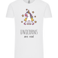 Unicorns Are Real Design - Comfort Unisex T-Shirt_WHITE_front