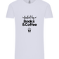 Books and Coffee Design - Comfort Unisex T-Shirt_LILAK_front