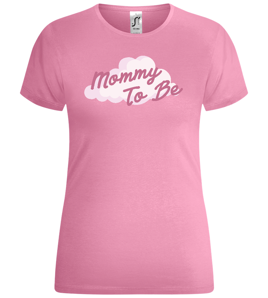 Mommy To Be Pink Design - Comfort women's t-shirt_PINK ORCHID_front