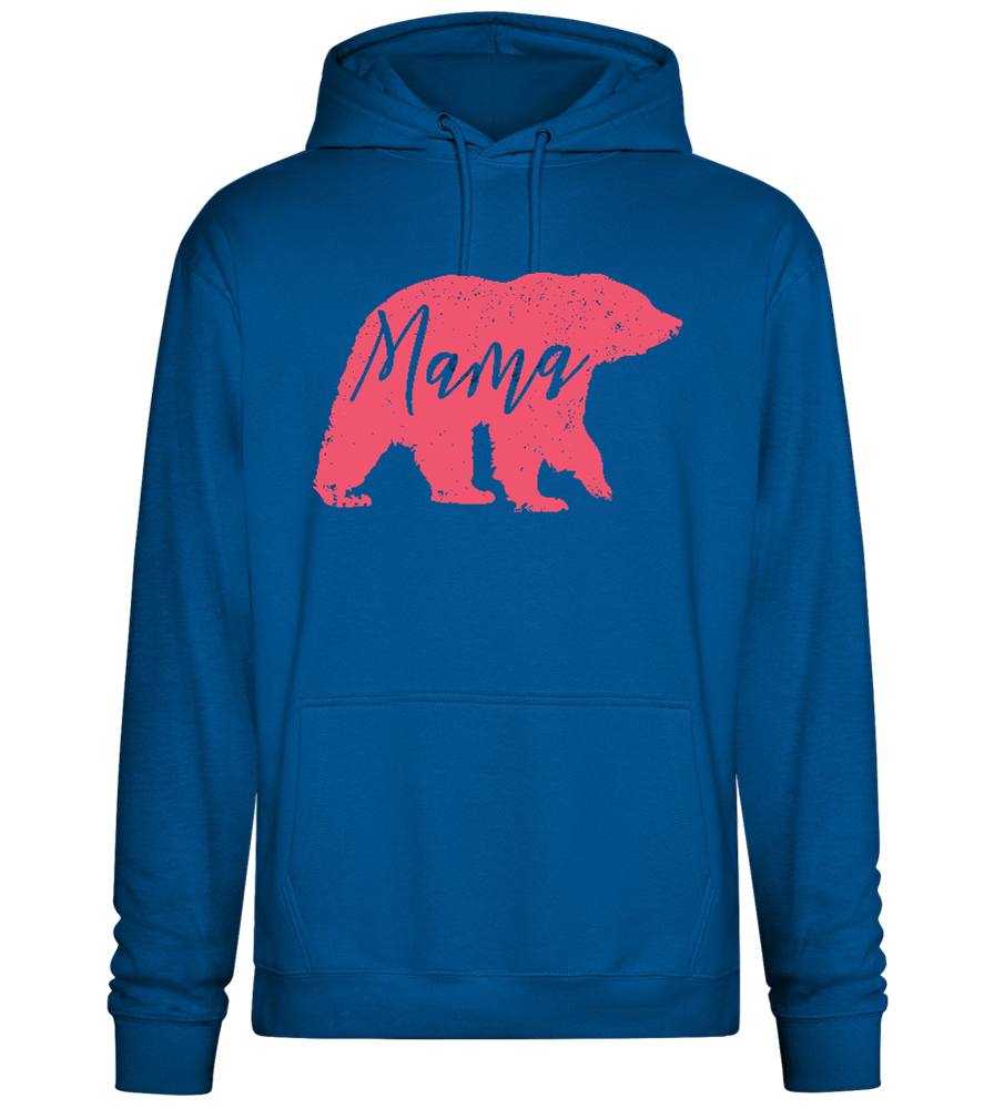 Mama Bear Design - Premium Essential Unisex Hoodie_ROYAL_front