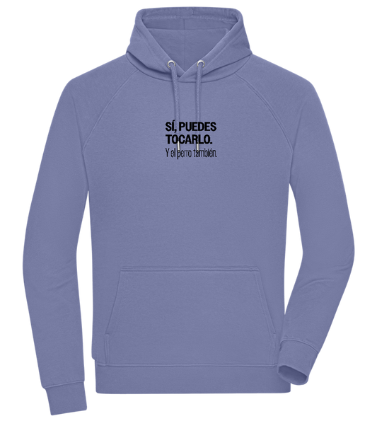 Puedes Rocarlo Design - Comfort unisex hoodie_BLUE_front