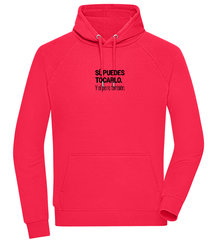 Puedes Rocarlo Design - Comfort unisex hoodie_RED_front