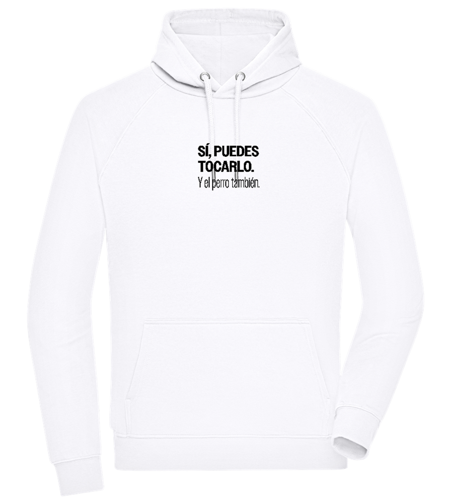 Puedes Rocarlo Design - Comfort unisex hoodie_WHITE_front