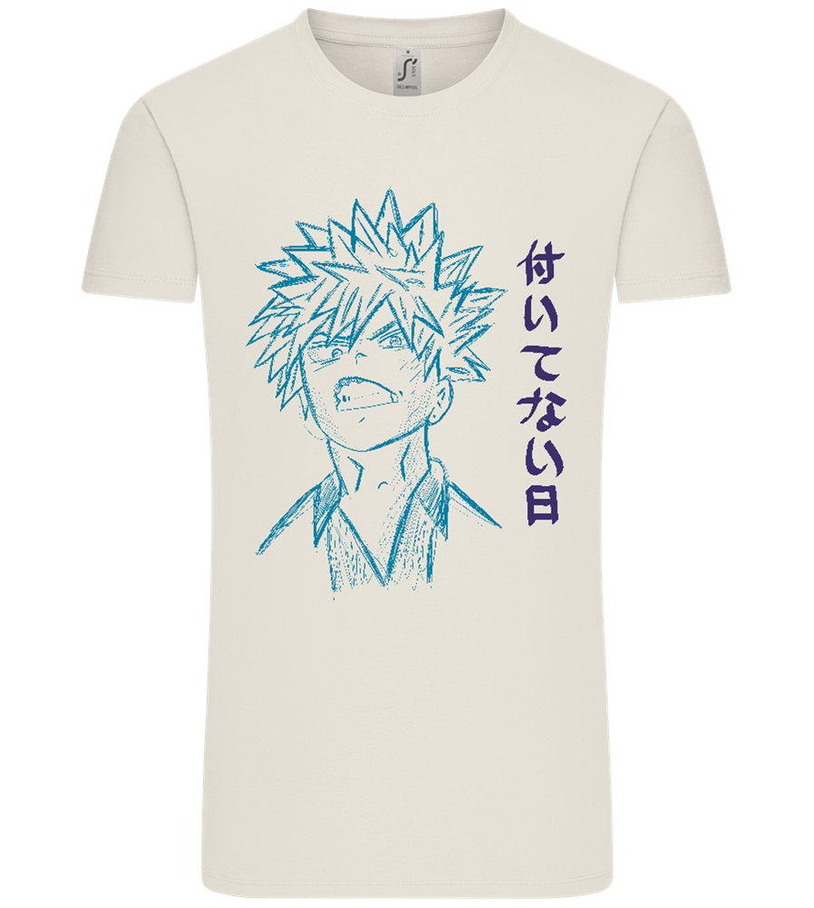 Anime Sketch Design - Comfort Unisex T-Shirt_ECRU_front