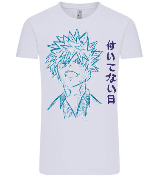 Anime Sketch Design - Comfort Unisex T-Shirt_LILAK_front