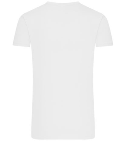 Go Ask Mom Design - Premium men's t-shirt_WHITE_back