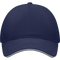 5-Panel Heavy Cotton Baseball Cap_BLUE/GREY_front