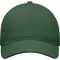 5-Panel Heavy Cotton Baseball Cap_DARK GREEN_front