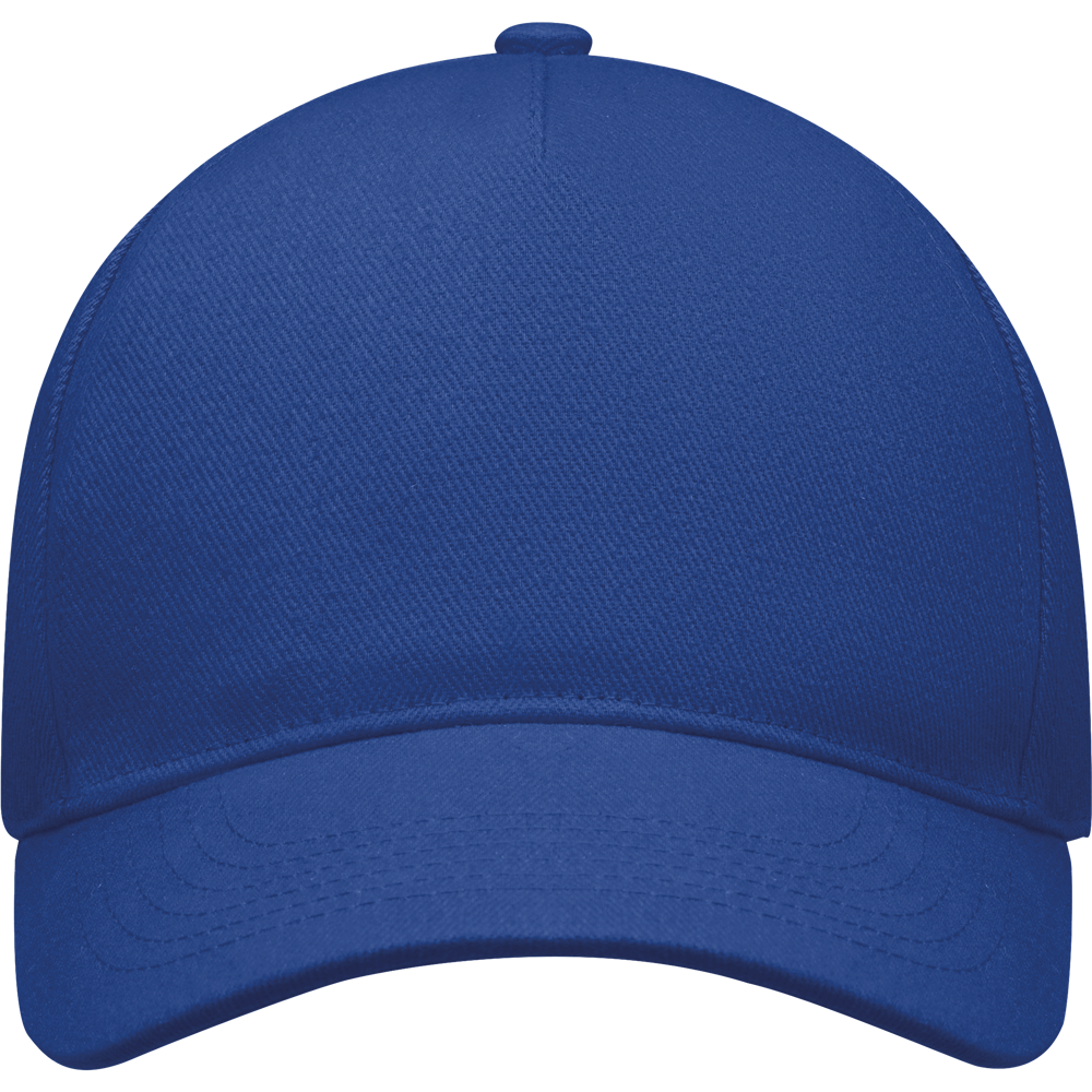 5-Panel Heavy Cotton Baseball Cap_ROYAL BLUE_front