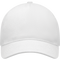 5-Panel Heavy Cotton Baseball Cap_WHITE_front