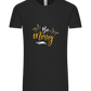 Be Merry Sparkles Design - Comfort Unisex T-Shirt_DEEP BLACK_front
