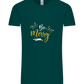 Be Merry Sparkles Design - Comfort Unisex T-Shirt_GREEN EMPIRE_front
