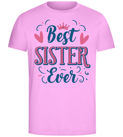 Best Sister Design - Comfort Unisex T-Shirt_CANDY PINK_front