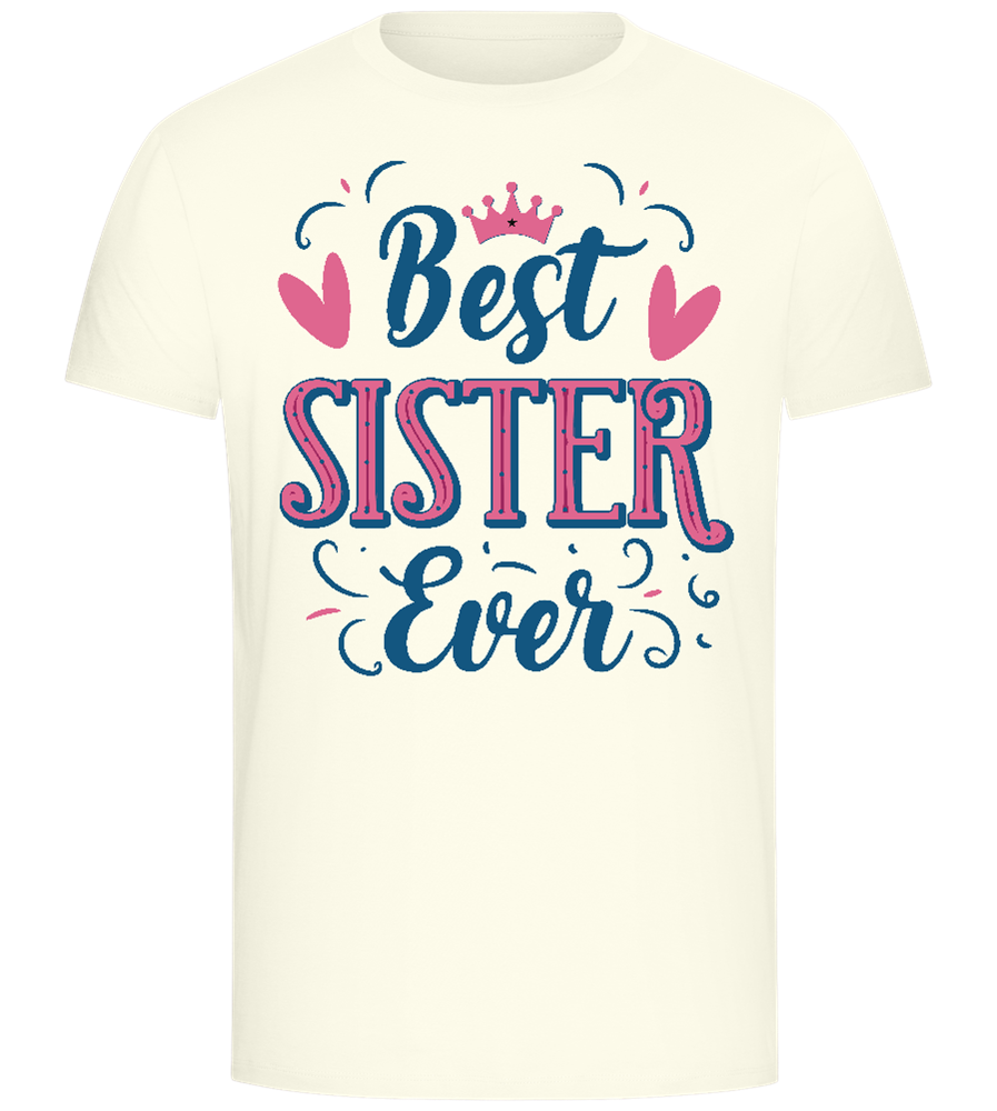 Best Sister Design - Comfort Unisex T-Shirt_ECRU_front