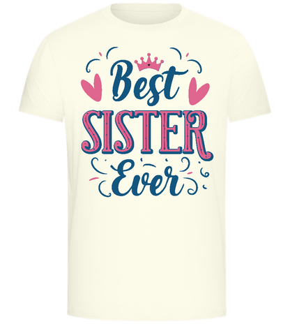 Best Sister Design - Comfort Unisex T-Shirt_ECRU_front