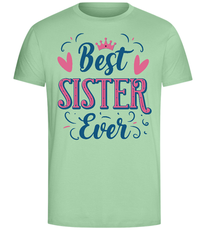 Best Sister Design - Comfort Unisex T-Shirt_ICE GREEN_front