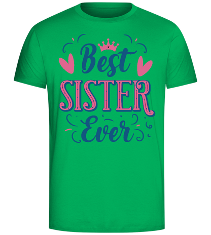 Best Sister Design - Comfort Unisex T-Shirt_SPRING GREEN_front