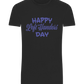 Happy Left Handers Day Design - Basic Unisex T-Shirt_DEEP BLACK_front