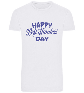 Happy Left Handers Day Design - Basic Unisex T-Shirt