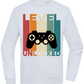 Level Unlocked Game Controller Design - Comfort Essential Unisex Sweater_CREAMY BLUE_front