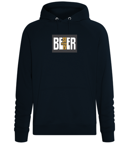 Beer Best Friend Ever Design - Comfort unisex hoodie_BLACK_front