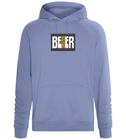 Beer Best Friend Ever Design - Comfort unisex hoodie_BLUE_front