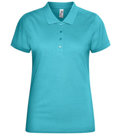 Basic Women´s Poloshirt_HAWAIIAN OCEAN_front