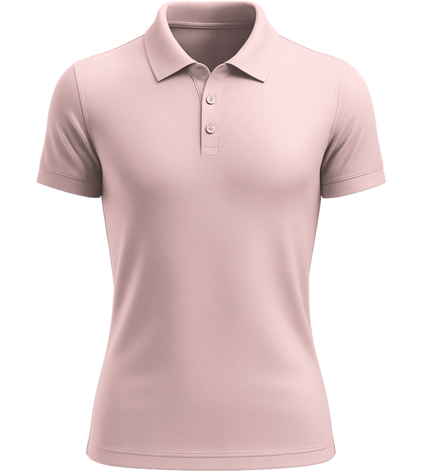 Basic Women´s Poloshirt_PINK_front