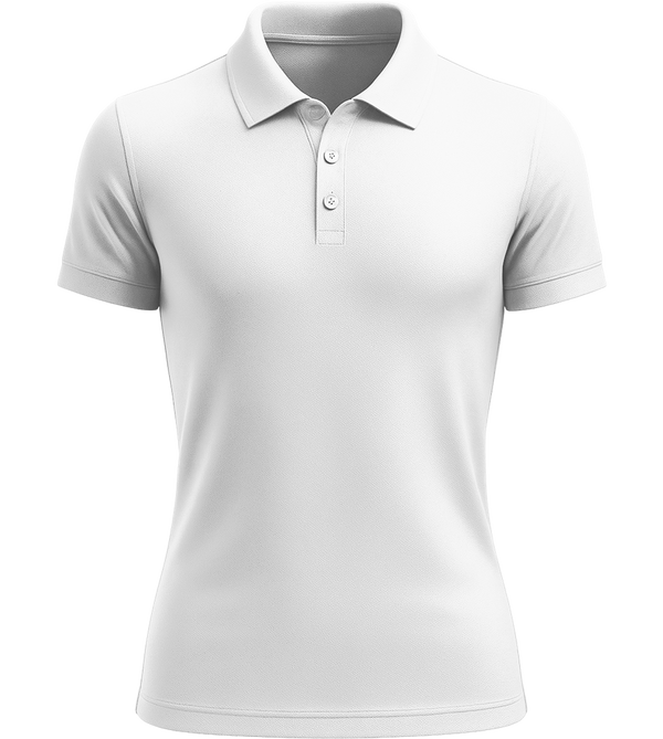 Basic Women´s Poloshirt_WHITE_front