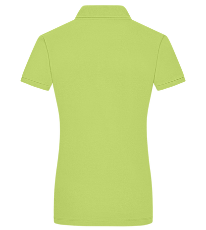 Basic Women´s Poloshirt_GREEN APPLE_back