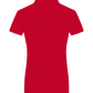 Basic Women´s Poloshirt_RED_back