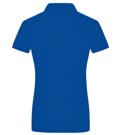 Basic Women´s Poloshirt_ROYAL_back