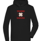 Yoshino Sakura Design - Premium unisex hoodie_BLACK_front