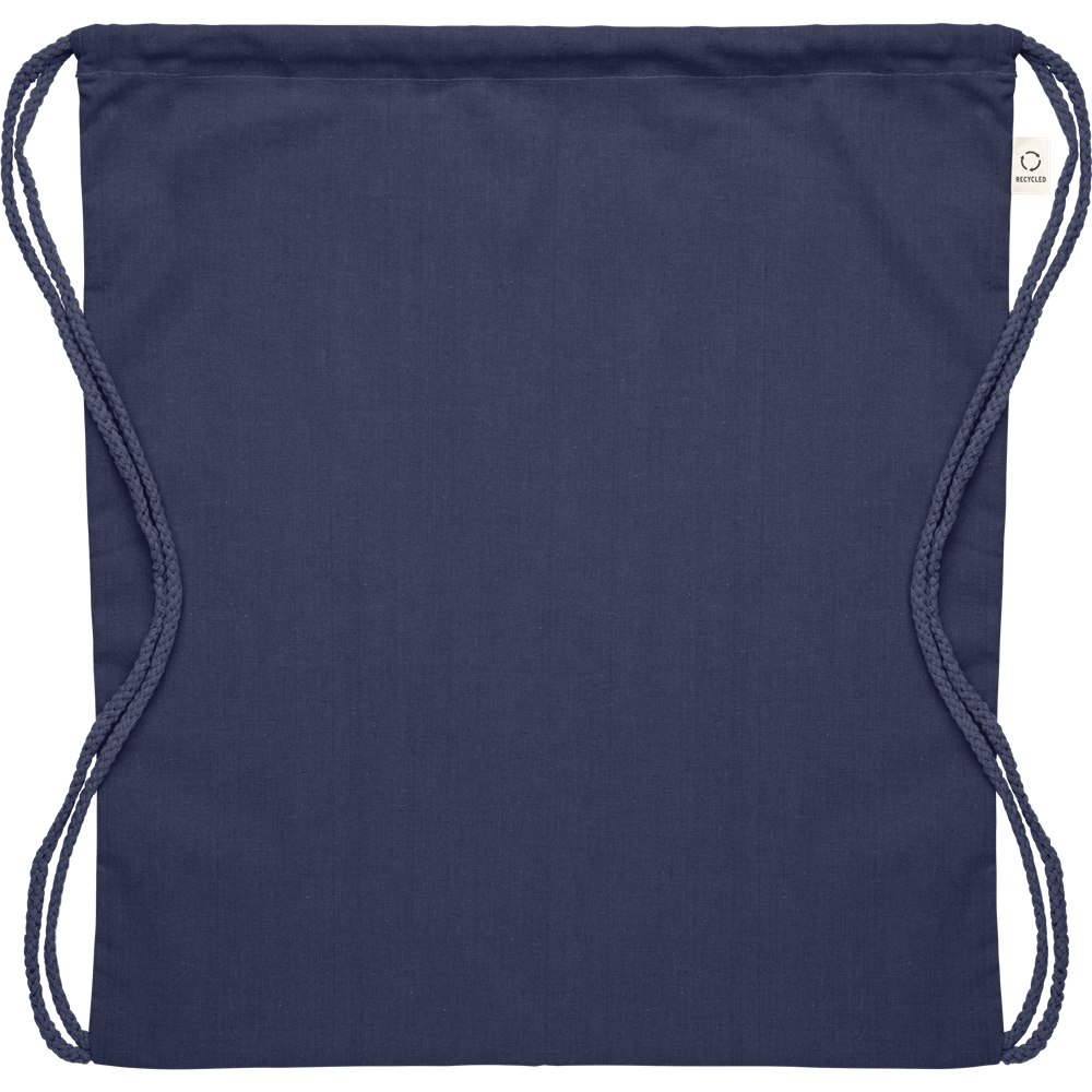 Recycled 140gr/m² Cotton Bag_BLUE_front